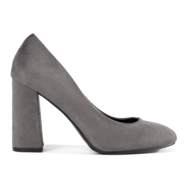 Seastar Pompes gris en daim sur le poteau