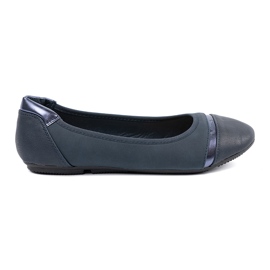 Ballerines bleues marines