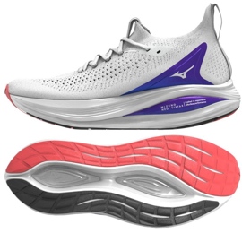 Mizuno Neo Vista 2 J1GC253401 Chaussures de course blanche Mizuno Neo Vista 2 J1GC253401 Chaussures de course blanche
