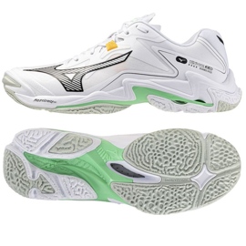 Mizuno Wave Lightning Z8 V1GA240016 Volleyball Chaussures blanc