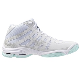 MIZUNO WAVE TENSION 2 MID V1GC246545 Volleyball Chaussures blanc