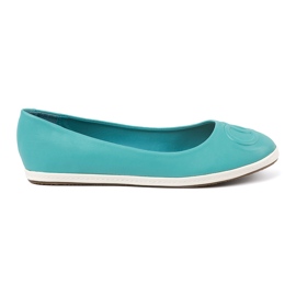Ballerines féminines bleues
