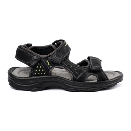 Shelvt Sandales sportives noires