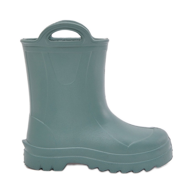 Galoshes pour enfants de Lemigo Doggy 735 Green vert