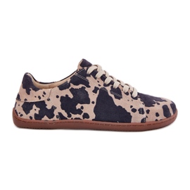 Sneakers en daim féminin dans le zazoo n1120 Brown-Beige brun Sneakers en daim féminin dans le zazoo n1120 Brown-Beige brun