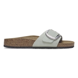 Birkenstock Madrid Big Buckle 1024097 Flip -flops vert