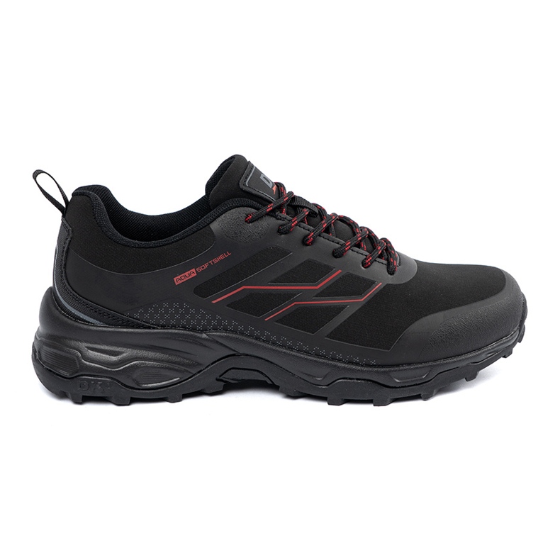 Chaussures de sport avec inserts DK rouge le noir