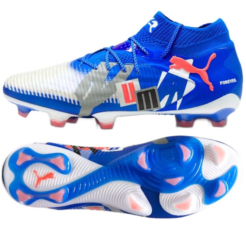 Puma Future 8 Ultimate Forever FG 108420-01 Chaussures de football bleu Puma Future 8 Ultimate Forever FG 108420-01 Chaussures de football bleu