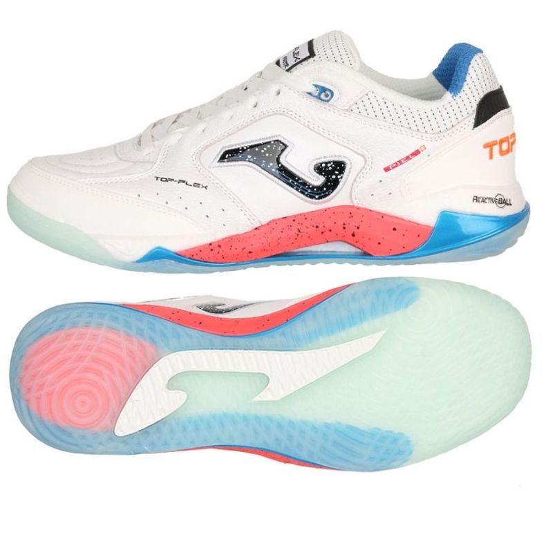 Joma Top Flex Plus02 TOUW2502in Chaussures de football blanche