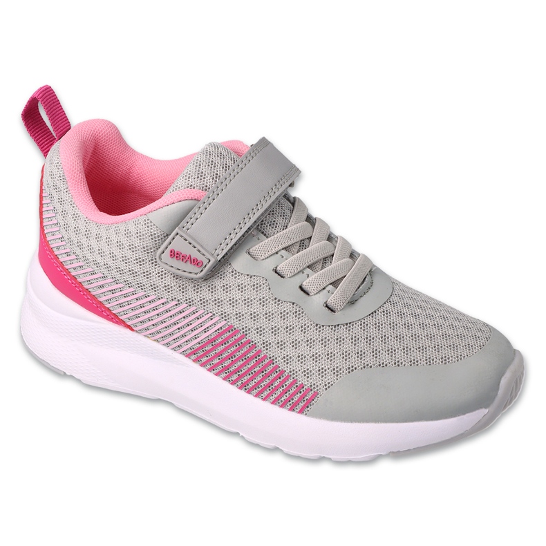 Befado sport jeunesse 516Q317 gris-rose Befado sport jeunesse 516Q317 gris-rose