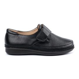 Shelvt Chaussures des femmes Velcro noir