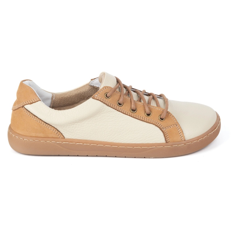 Olivier Chaussures en cuir pour femmes pieds nus 910j beige