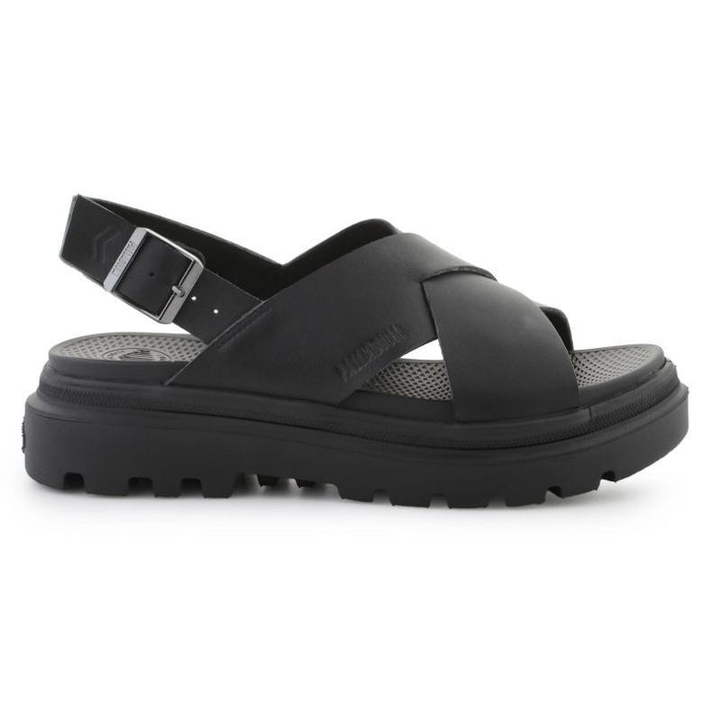 Palladium Pallacruise a traversé les sandales en 94461-008 le noir