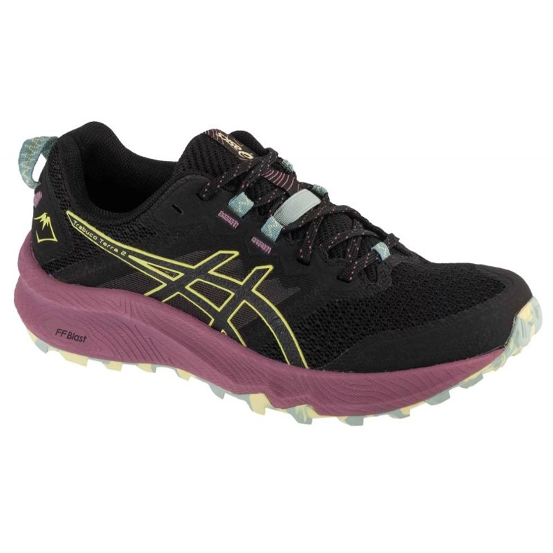 Asics Gel-Trabuco Terra 2 Chaussures de course en 1012B427-004 le noir