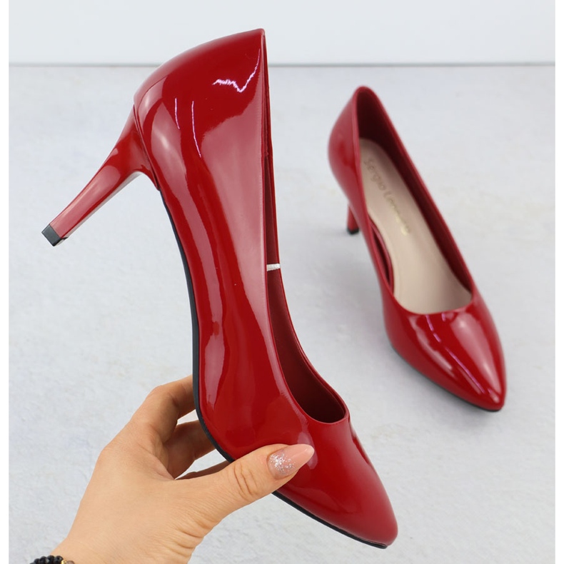 Épingles pompe les femmes Red Red Sergio Leone 1336 rouge