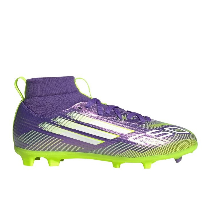 Adidas F50 Club TF Mid Jr Ji0039 Chaussures de football violet Adidas F50 Club TF Mid Jr Ji0039 Chaussures de football violet