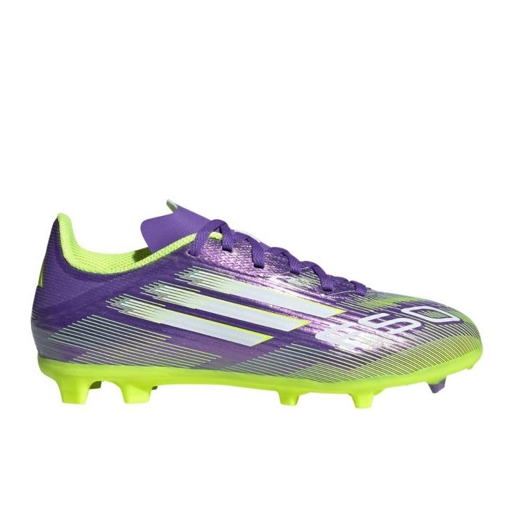 Adidas F50 League FG / MG JR JH7747 Chaussures de football violet