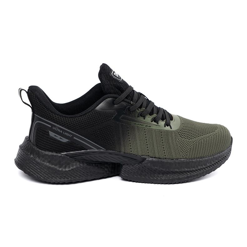 DK Chaussures de sport vert foncé pour hommes