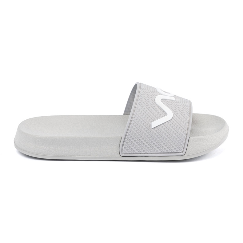 Shelvt Flip gris clair -flops avec l'inscription