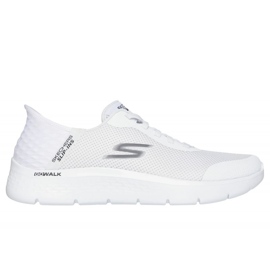 Skechers va marcher les mains Flex Hands Up M 216324Brn Chaussures blanc