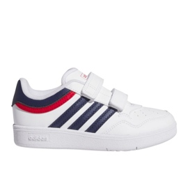 Chaussures Adidas Hoops 4.0 Jr JI3484 blanc