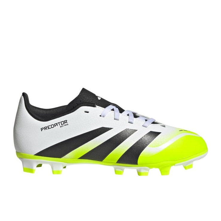 Adidas Predator Club FG / MG JR JH8868 Chaussures de football blanche