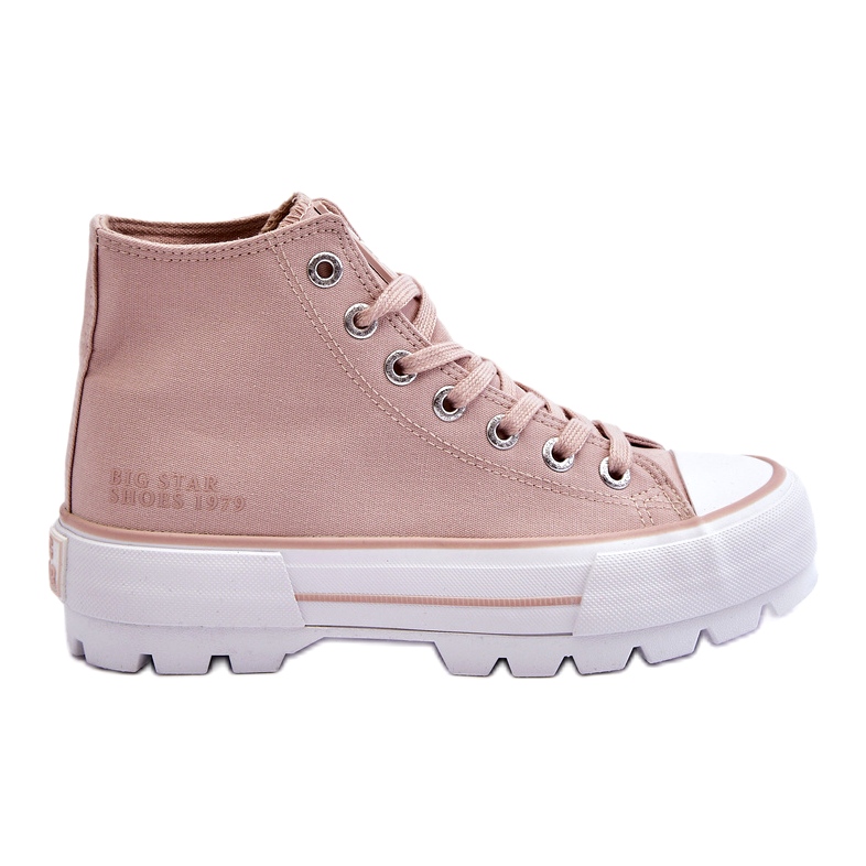 Baskets Femme Big Star Nude LL274157 rose
