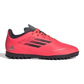 Adidas Junior F50 Club TF IF1390 Chaussures rouge Adidas Junior F50 Club TF IF1390 Chaussures rouge