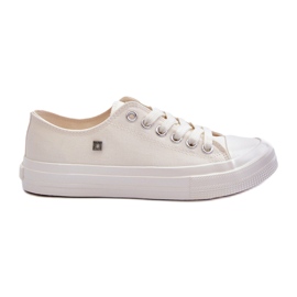 Sneakers féminins classiques Big Star NN274285 blanc