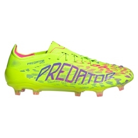 Chaussures Adidas Predator Elite FG M JH6455 vert