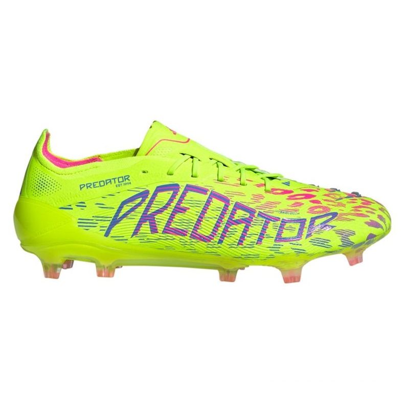 Chaussures Adidas Predator Elite FG M JH6455 vert