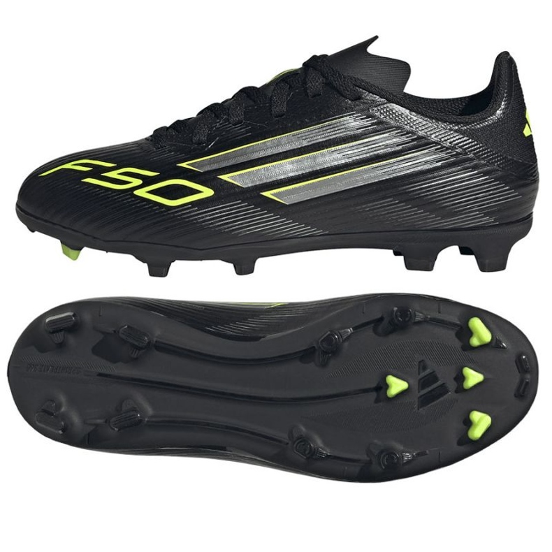 Chaussures Adidas F50 League FG / MG JR JH7744 le noir