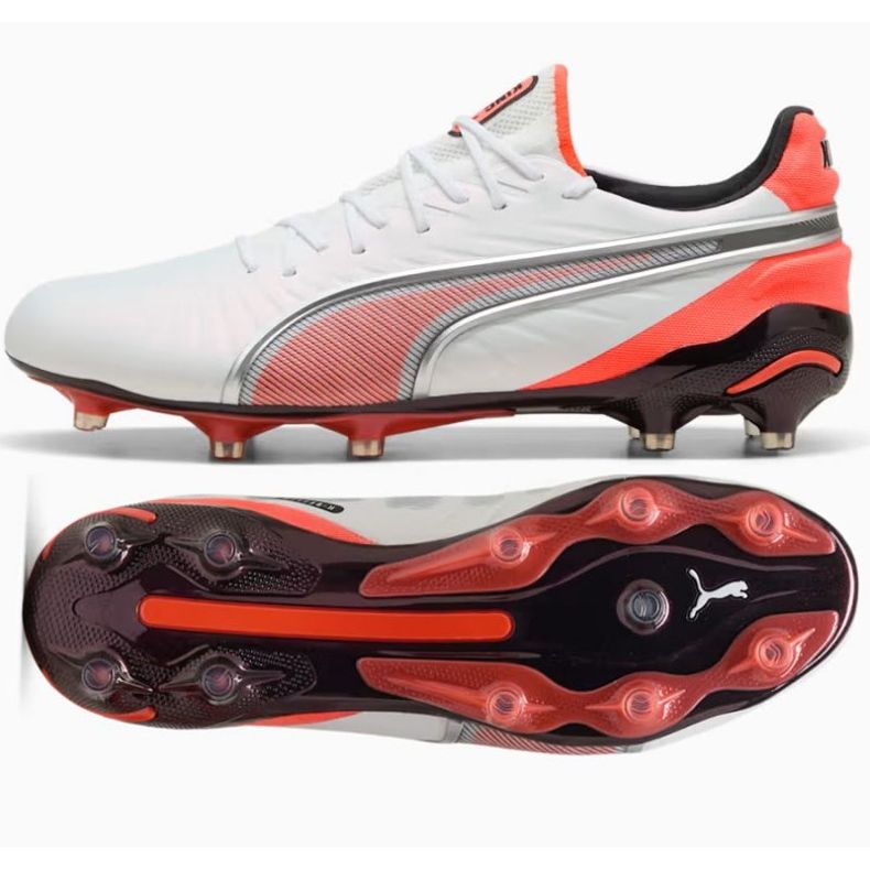 Puma King Ultimate FG / AG 108821-01 Chaussures blanche