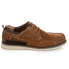 New Age Mocassins à lacets brun