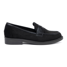 Shelvt Black Suede Lays noir