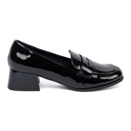 Shelvt Talons hauts noirs le noir