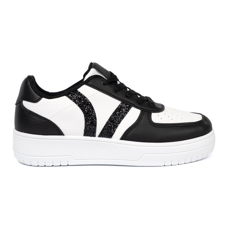 Shelvt Baskets noires et blanches élégantes avec inserts paillettes