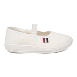 Shelvt Chaussures blanches légères avec une ceinture flexible