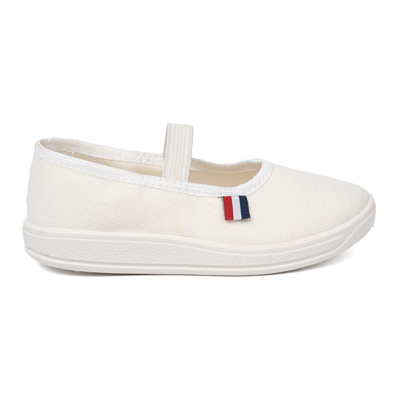 Shelvt Chaussures blanches légères avec une ceinture flexible