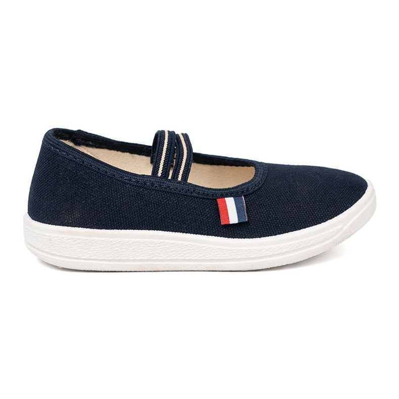 Shelvt Chaussures bleu marine légères avec une sangle flexible