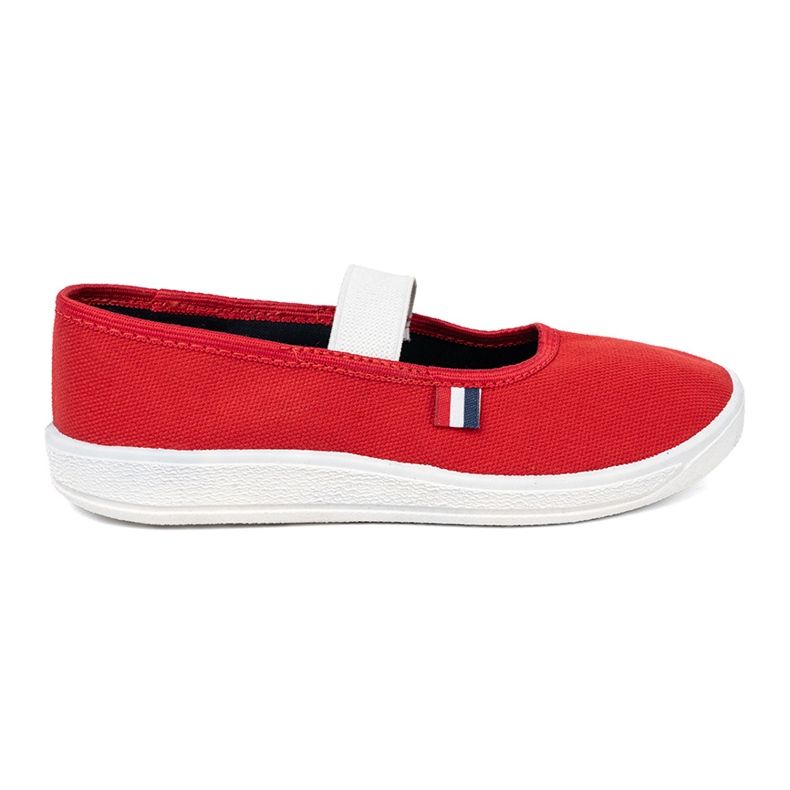 Shelvt Chaussures rouges légères avec une sangle flexible