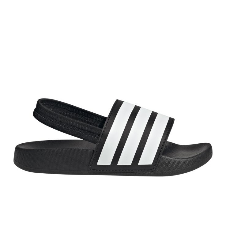 Adidas Adilette Estrap Jr JR5328 Sandales le noir