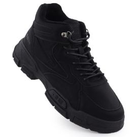 Chaussures de sport pour hommes pour la cheville isolée noire Big Star OO174582 Chaussures de sport pour hommes pour la cheville isolée noire Big Star OO174582