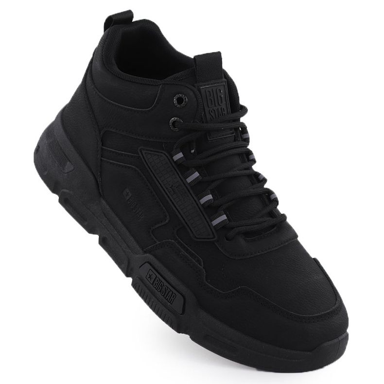 Black Big Star SS174282 Chaussures de sport pour hommes le noir
