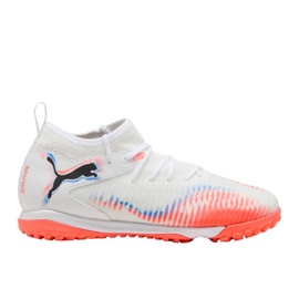 Puma Future 8 Match TT + Mid Jr 108616 01 Chaussures de football blanc