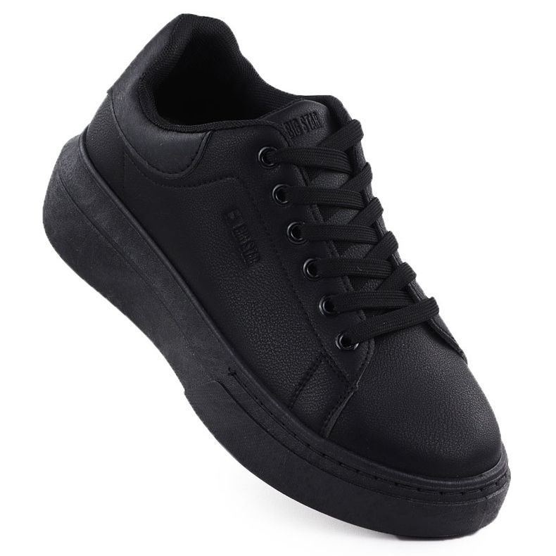 Chaussures de sport pour femmes sur la plateforme Black Big Star SS274244 le noir Chaussures de sport pour femmes sur la plateforme Black Big Star SS274244 le noir