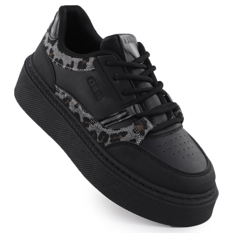 Chaussures de sport sur la ZZ Pladeter avec Black Big Star SS274358 le noir Chaussures de sport sur la ZZ Pladeter avec Black Big Star SS274358 le noir