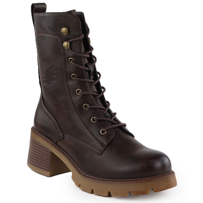 Bottes pour femmes sur le brun Vinceza 89136