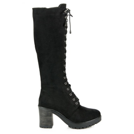 Seastar Bottes de travail à lacets noir