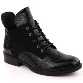 Vinceza Vincez Boots en 16477 Jan348a le noir